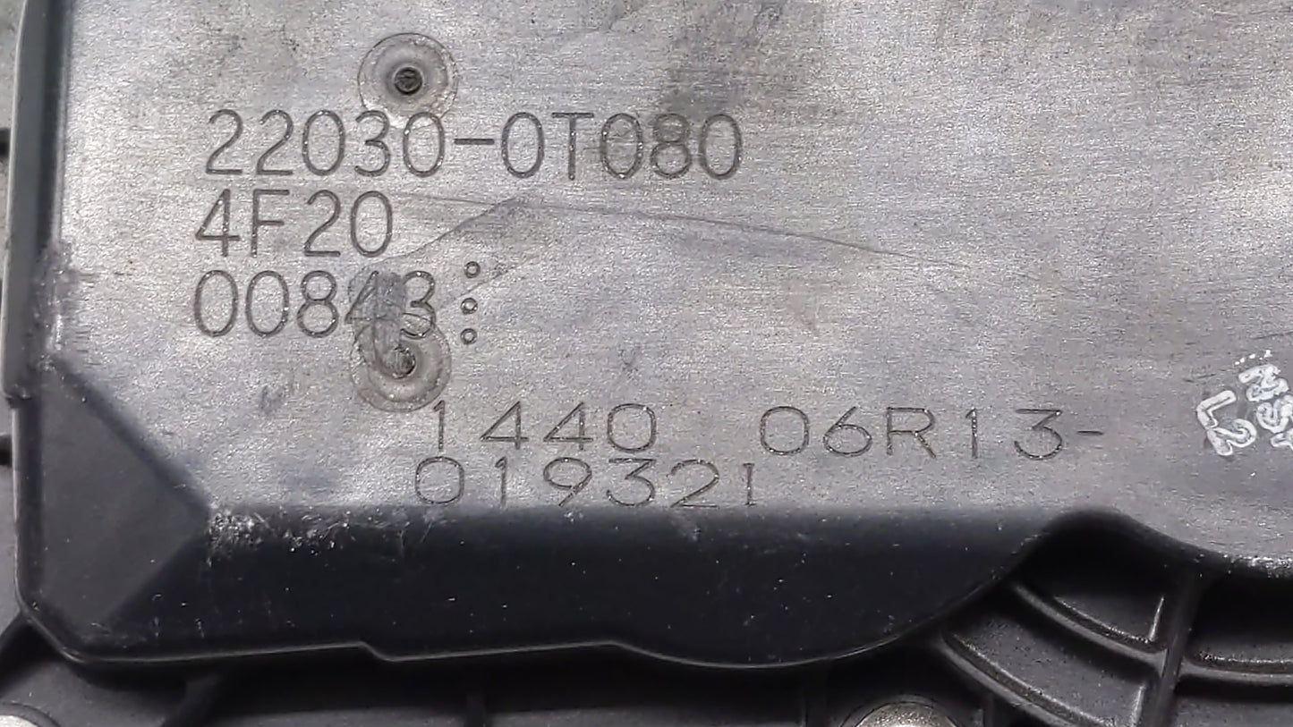 2011-2018 Toyota Corolla Throttle Body P/N:22030-0T080 Fits Fits 2011 2012 2013 2014 2015 2016 2017 2018 OEM Used Auto Parts