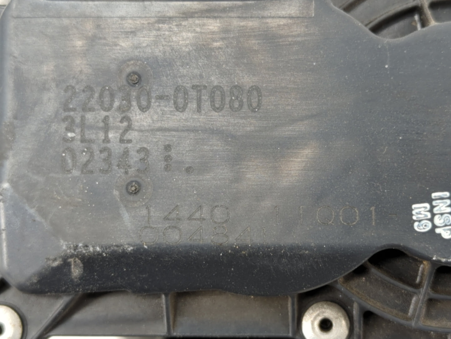 2011-2018 Toyota Corolla Throttle Body P/N:22030-0T080 Fits Fits 2011 2012 2013 2014 2015 2016 2017 2018 OEM Used Auto Parts