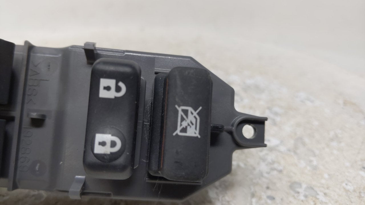 2014 Toyota Corolla Master Power Window Switch Replacement Driver Side Left Fits OEM Used Auto Parts - Oemusedautoparts1.com