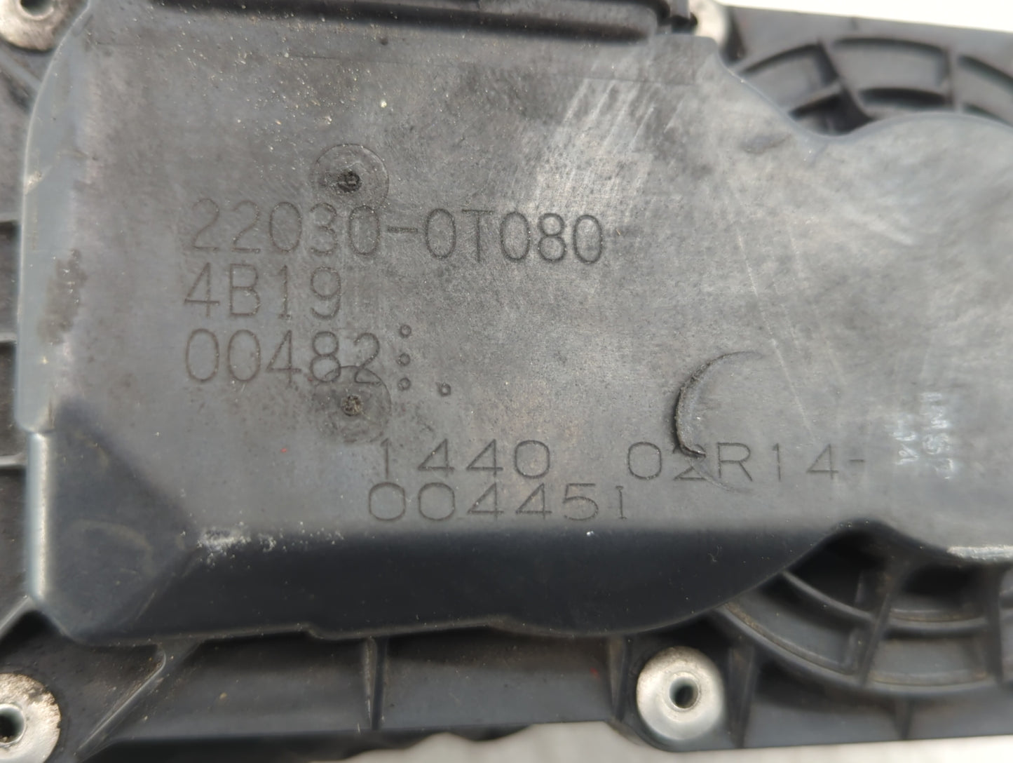 2011-2019 Toyota Corolla Throttle Body P/N:22030-0T080 Fits Fits 2011 2012 2013 2014 2015 2016 2017 2018 2019 OEM Used Auto 