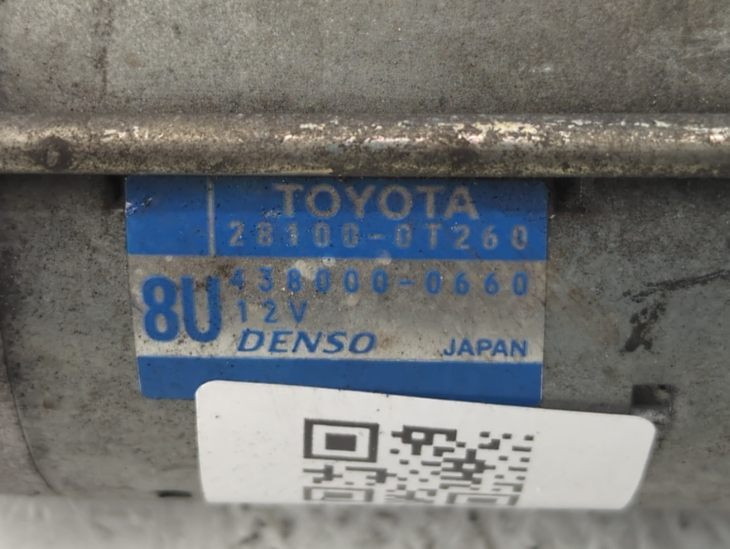 2009-2016 Toyota Corolla Car Starter Motor Solenoid OEM P/N:438000-0660 28100-0T260 Fits OEM Used Auto Parts - Oemusedautopa