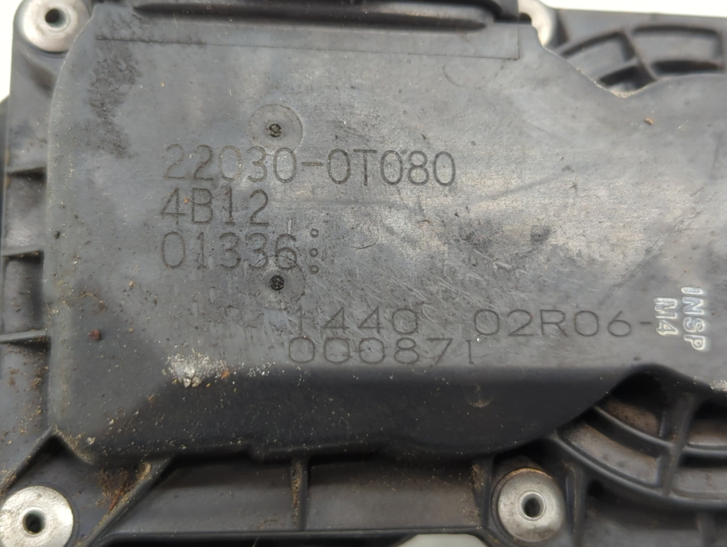 2011-2019 Toyota Corolla Throttle Body P/N:22030-0T080 Fits Fits 2011 2012 2013 2014 2015 2016 2017 2018 2019 OEM Used Auto 