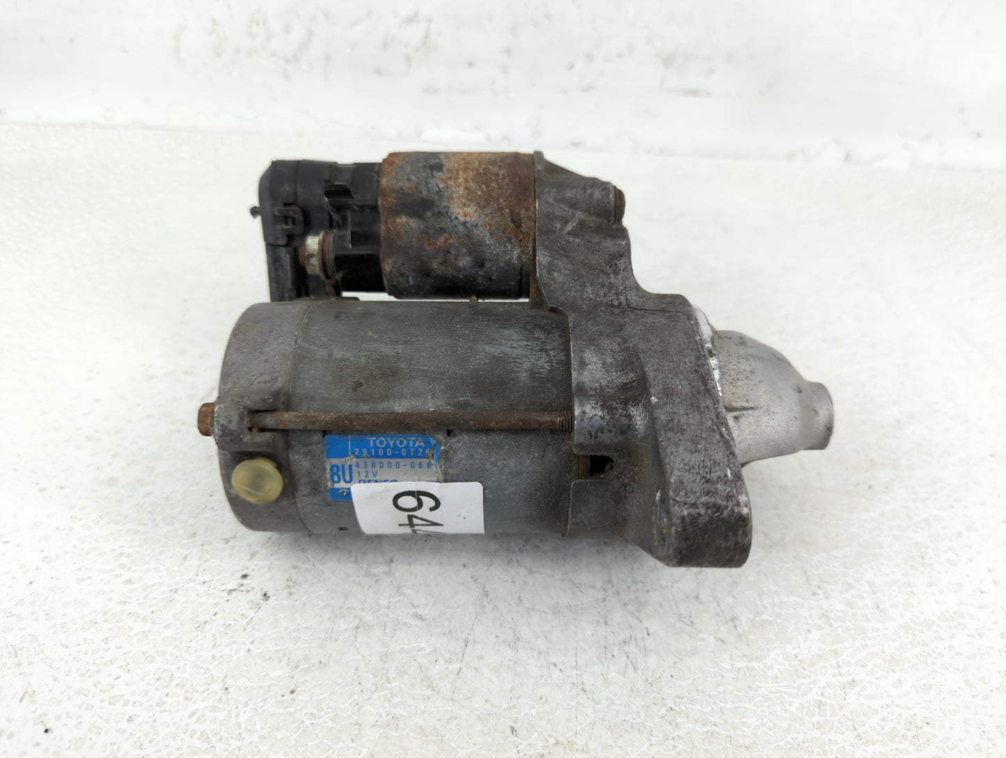 2009-2016 Toyota Corolla Car Starter Motor Solenoid OEM P/N:438000-0660 28100-0T2 Fits OEM Used Auto Parts - Oemusedautopart