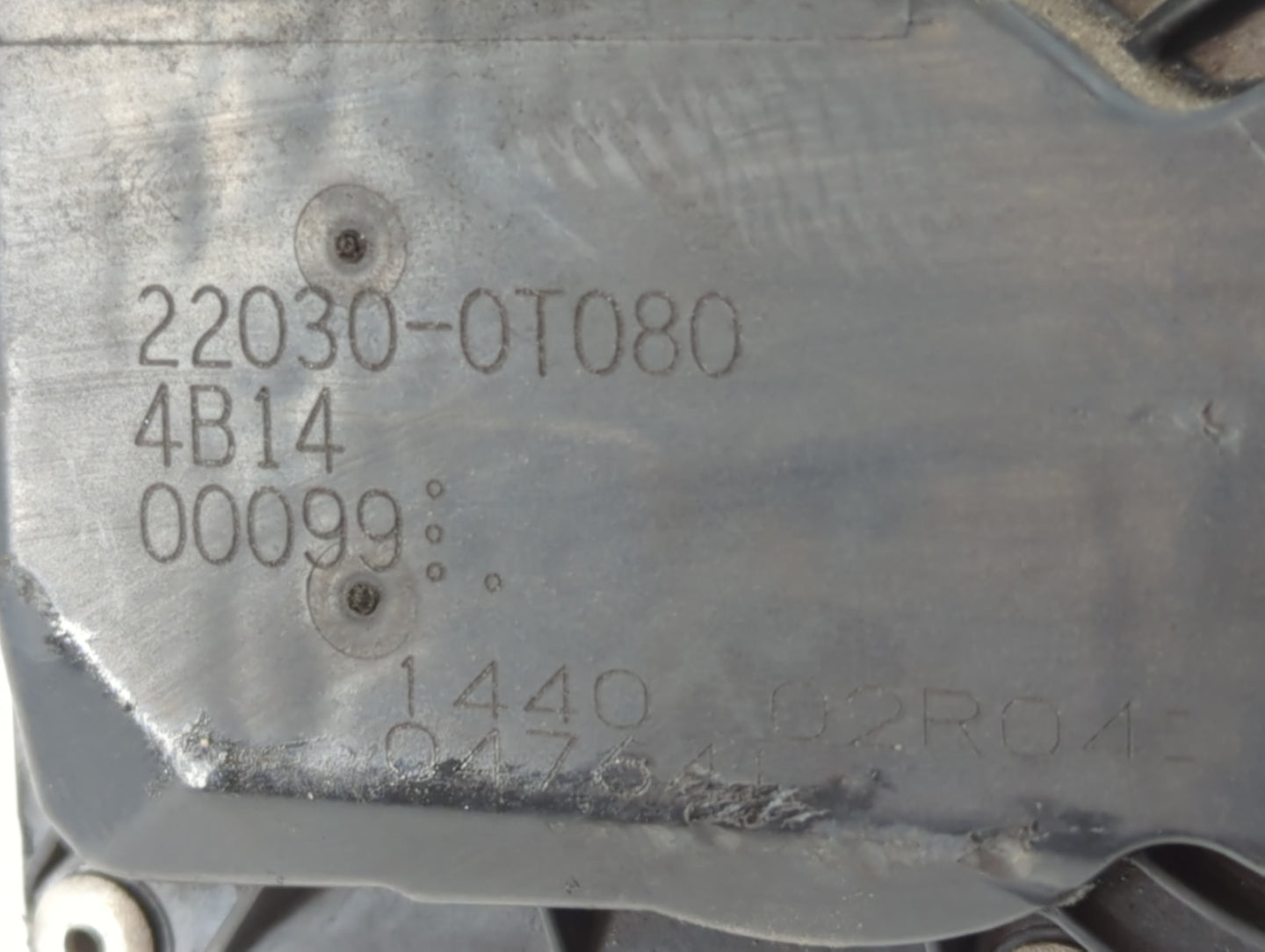 2011-2019 Toyota Corolla Throttle Body P/N:22030-0T080 Fits Fits 2011 2012 2013 2014 2015 2016 2017 2018 2019 OEM Used Auto 