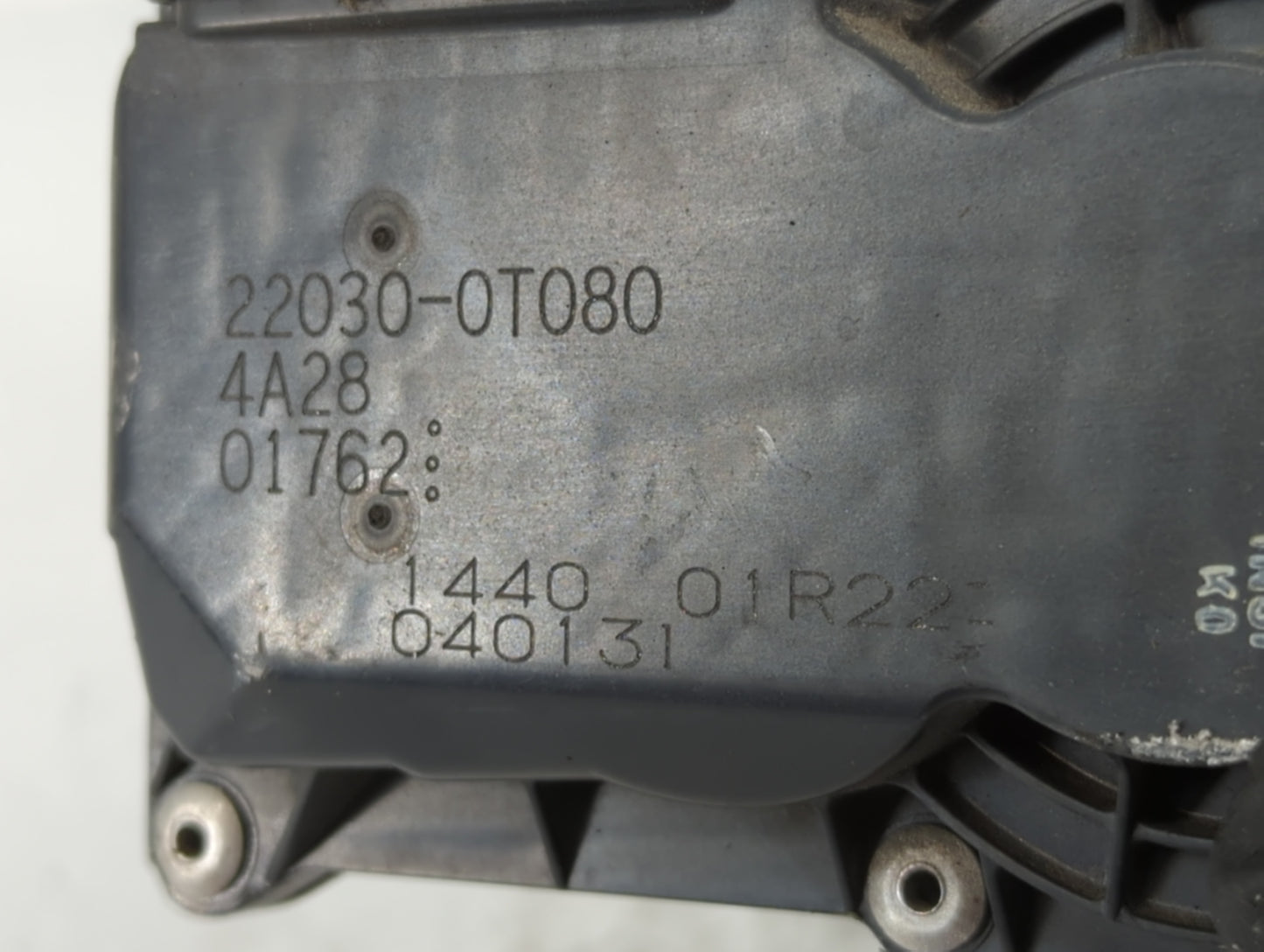 2011-2019 Toyota Corolla Throttle Body P/N:22030-0T080 Fits Fits 2011 2012 2013 2014 2015 2016 2017 2018 2019 OEM Used Auto 