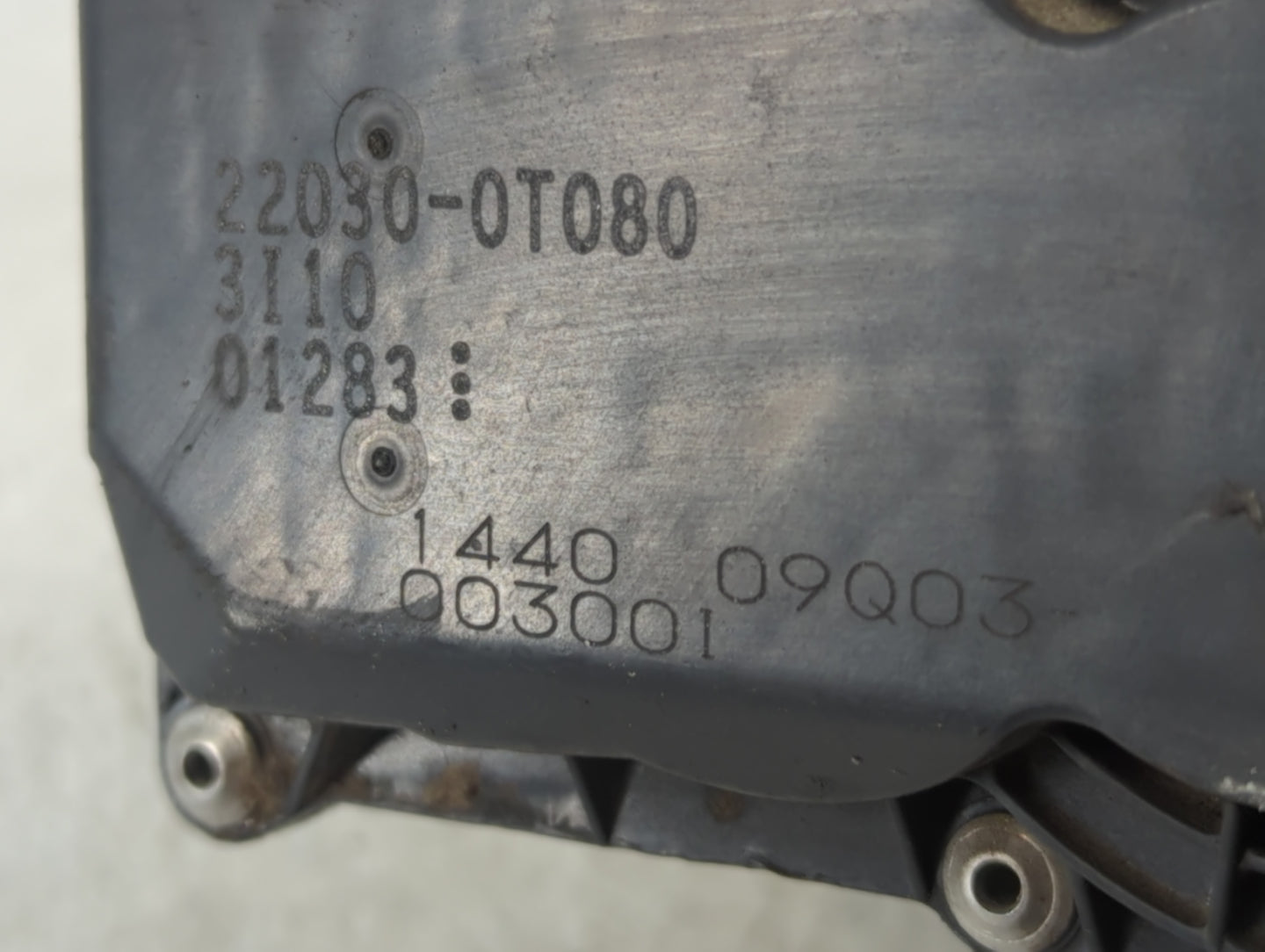 2011-2019 Toyota Corolla Throttle Body P/N:22030-0T080 Fits Fits 2011 2012 2013 2014 2015 2016 2017 2018 2019 OEM Used Auto 