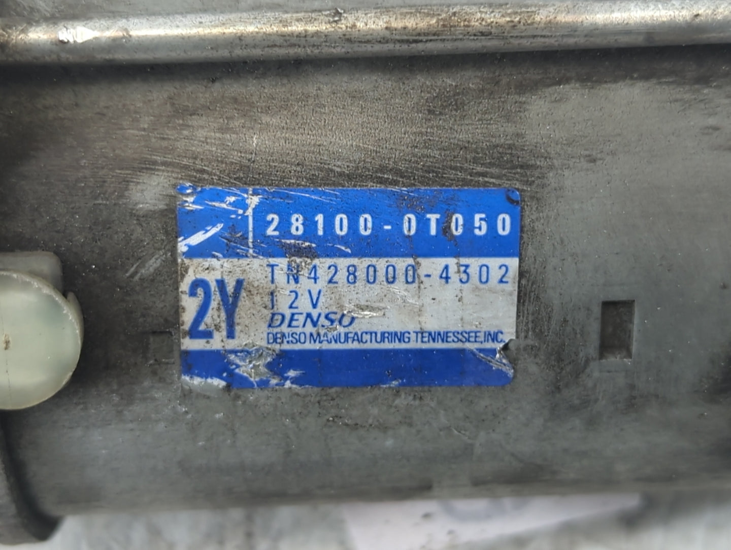 2009-2016 Toyota Corolla Car Starter Motor Solenoid OEM P/N:328000-0860 28100-0T050 Fits OEM Used Auto Parts - Oemusedautopa