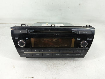 2014-2019 Toyota Corolla Radio AM FM Cd Player Receiver Replacement P/N:86120-02F60 Fits OEM Used Auto Parts - Oemusedautopa