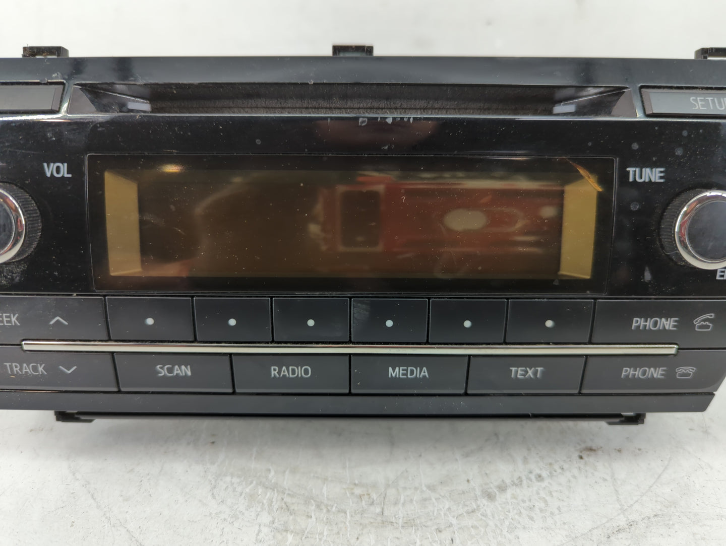 2014-2019 Toyota Corolla Radio AM FM Cd Player Receiver Replacement P/N:86120-02F60 Fits OEM Used Auto Parts - Oemusedautopa