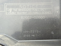 2014-2019 Toyota Corolla Fusebox Fuse Box Panel Relay Module P/N:82662-02660 Fits Fits 2014 2015 2016 2017 2018 2019 OEM Use