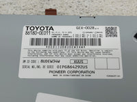 2014-2019 Toyota Highlander Radio AM FM Cd Player Receiver Replacement P/N:86180-0E011 Fits OEM Used Auto Parts - Oemusedaut