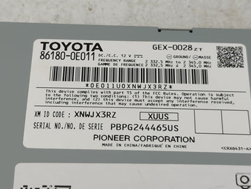 2014-2019 Toyota Highlander Tuner Satellite Receiver