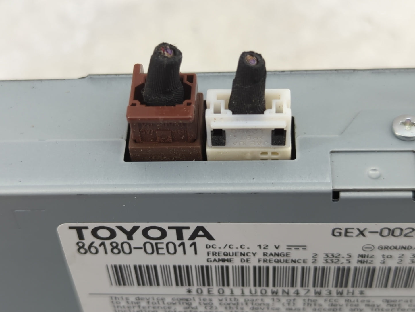 2014-2019 Toyota Highlander Tuner Satellite Receiver 1469108 - Oemusedautoparts1.com
