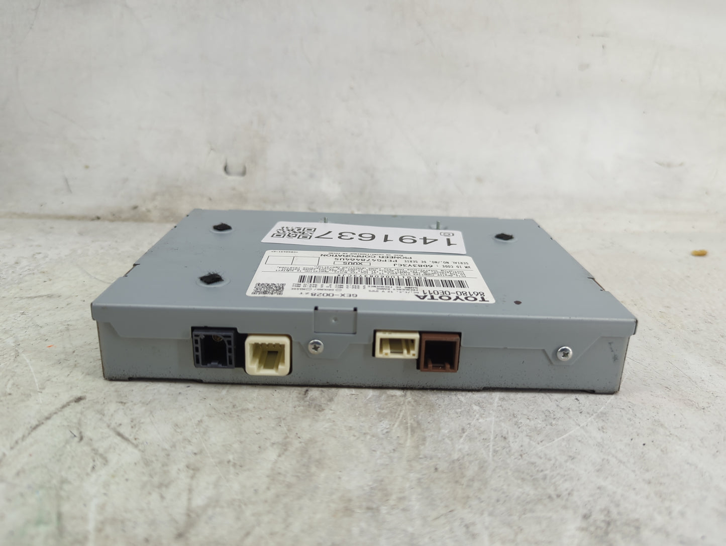 2014-2019 Toyota Highlander Tuner Satellite Receiver 1491637 - Oemusedautoparts1.com