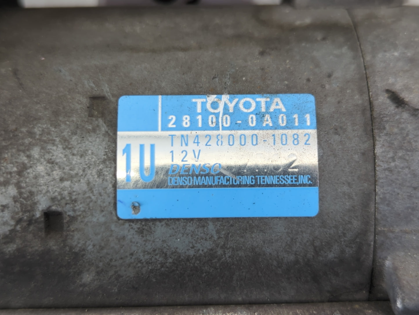 2004-2019 Toyota Highlander Car Starter Motor Solenoid OEM P/N:TN428000-1082 28100-0A011 Fits OEM Used Auto Parts - Oemuseda
