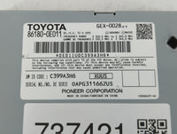 2014-2019 Toyota Highlander Radio AM FM Cd Player Receiver Replacement P/N:86180-0E011 Fits OEM Used Auto Parts - Oemusedaut