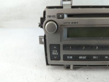 2011-2014 Toyota Matrix Radio AM FM Cd Player Receiver Replacement P/N:86120-02C40 Fits Fits 2011 2012 2013 2014 OEM Used Auto Parts