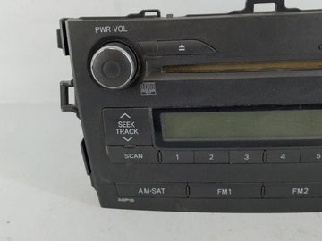 2012-2014 Toyota Prius Radio AM FM Cd Player Receiver Replacement P/N:86120-02B00 86120-52D10 Fits Fits 2012 2013 2014 OEM Used Auto Parts