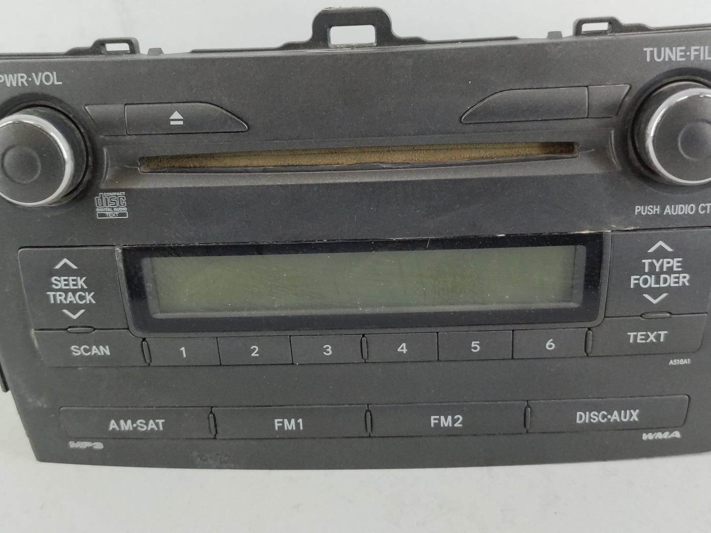 2012-2014 Toyota Prius Radio AM FM Cd Player Receiver Replacement P/N:86120-02B00 86120-52D10 Fits Fits 2012 2013 2014 OEM U