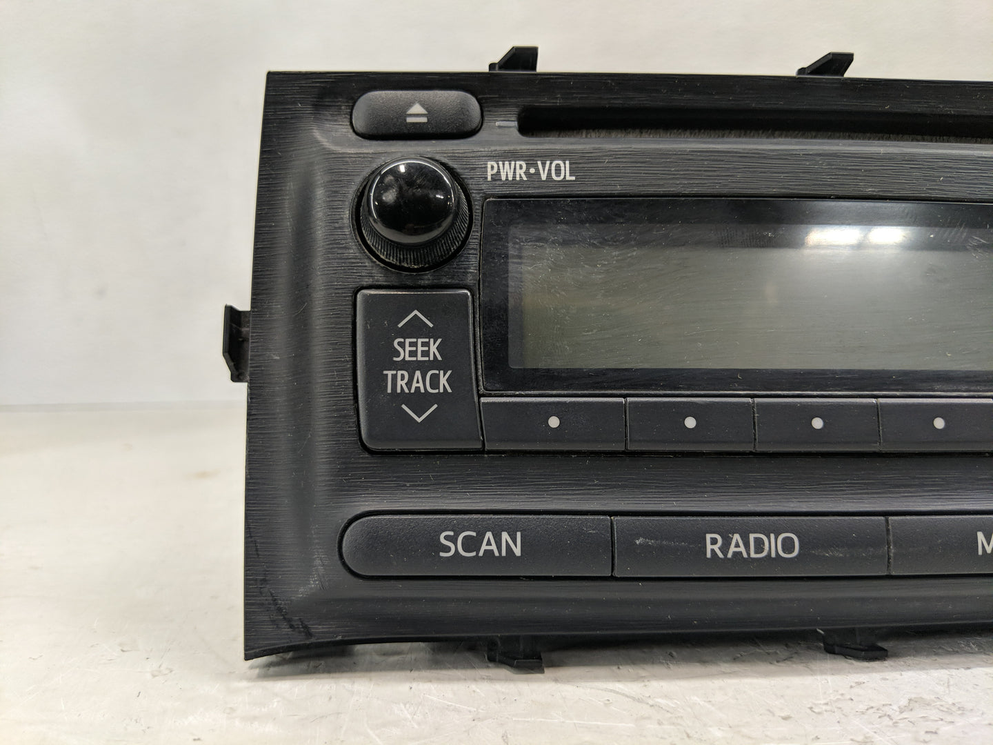2012-2014 Toyota Prius Radio AM FM Cd Player Receiver Replacement P/N:86120-52D10 Fits Fits 2012 2013 2014 OEM Used Auto Par
