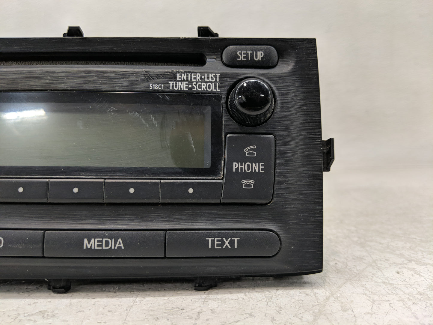 2012-2014 Toyota Prius Radio AM FM Cd Player Receiver Replacement P/N:86120-52D10 Fits Fits 2012 2013 2014 OEM Used Auto Par