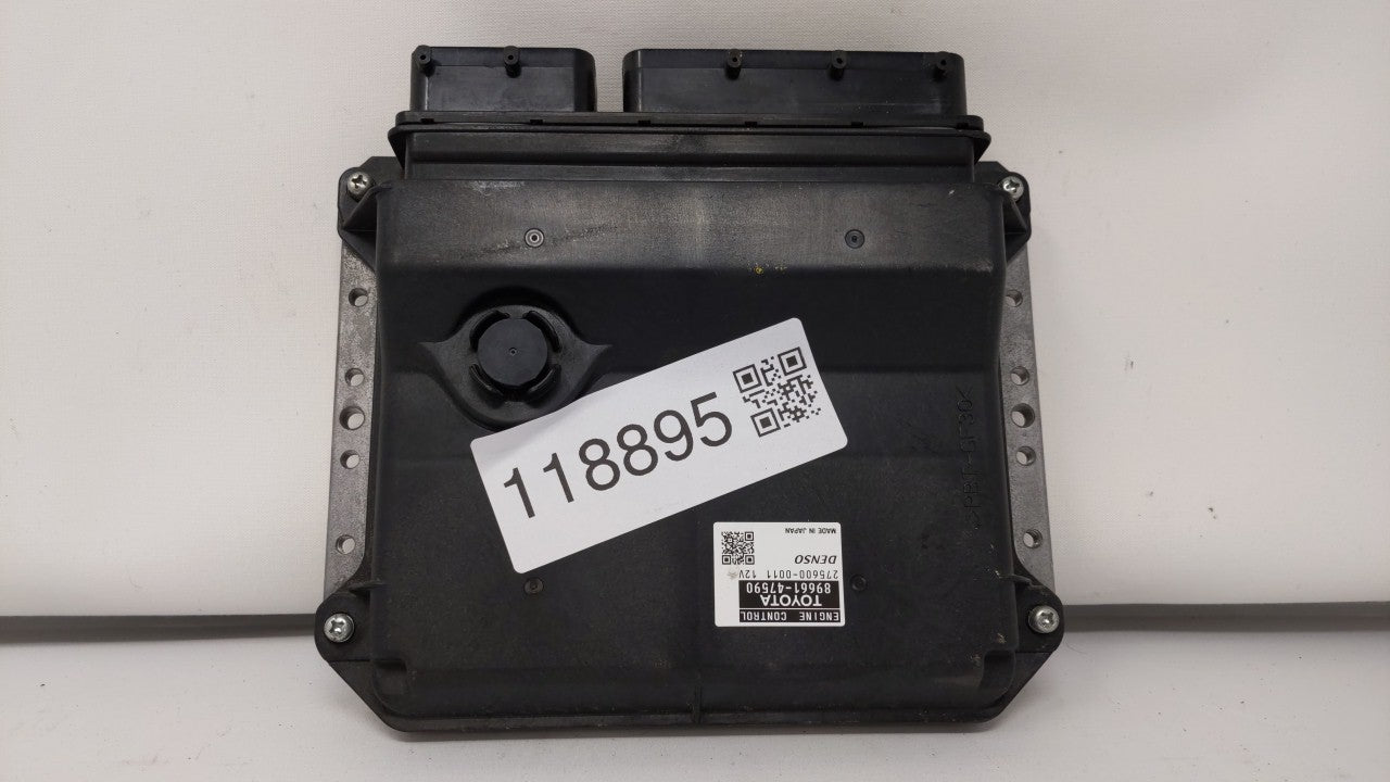 2014 Toyota Prius PCM Engine Control Computer ECU ECM PCU OEM P/N:89661-47590 Fits OEM Used Auto Parts - Oemusedautoparts1.c