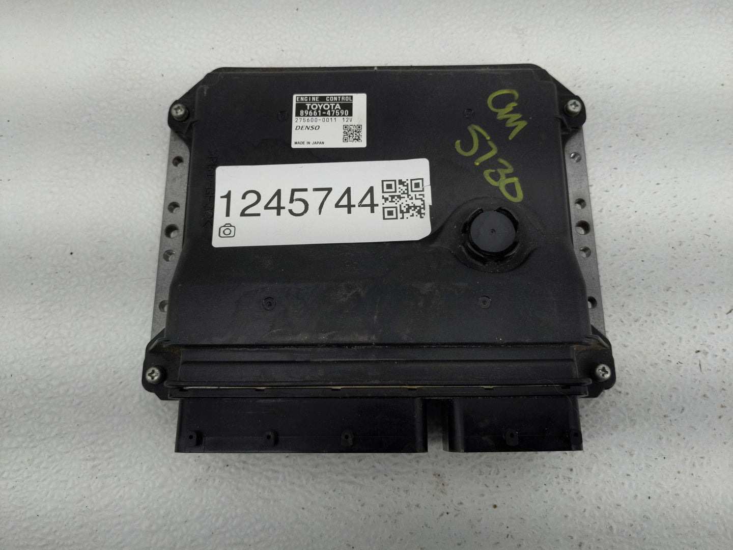 2014 Toyota Prius PCM Engine Control Computer ECU ECM PCU OEM P/N:275600-0011 89661-47590 Fits OEM Used Auto Parts - Oemused