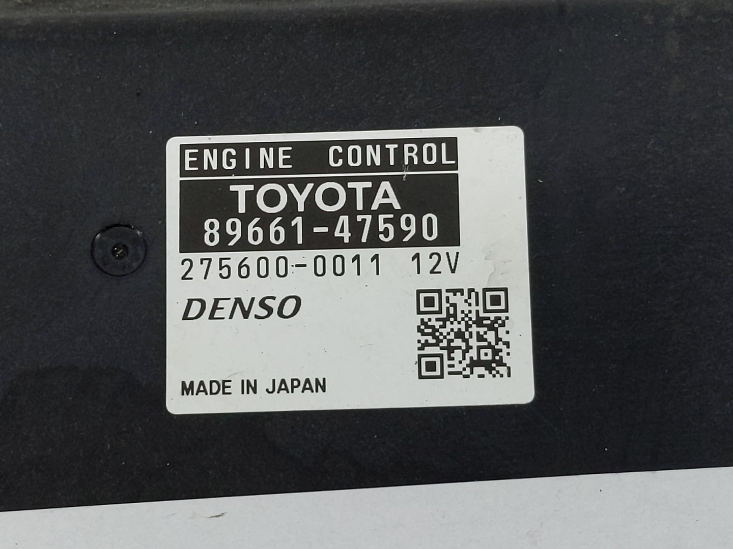 2014 Toyota Prius PCM Engine Control Computer ECU ECM PCU OEM P/N:275600-0011 89661-47590 Fits OEM Used Auto Parts - Oemused