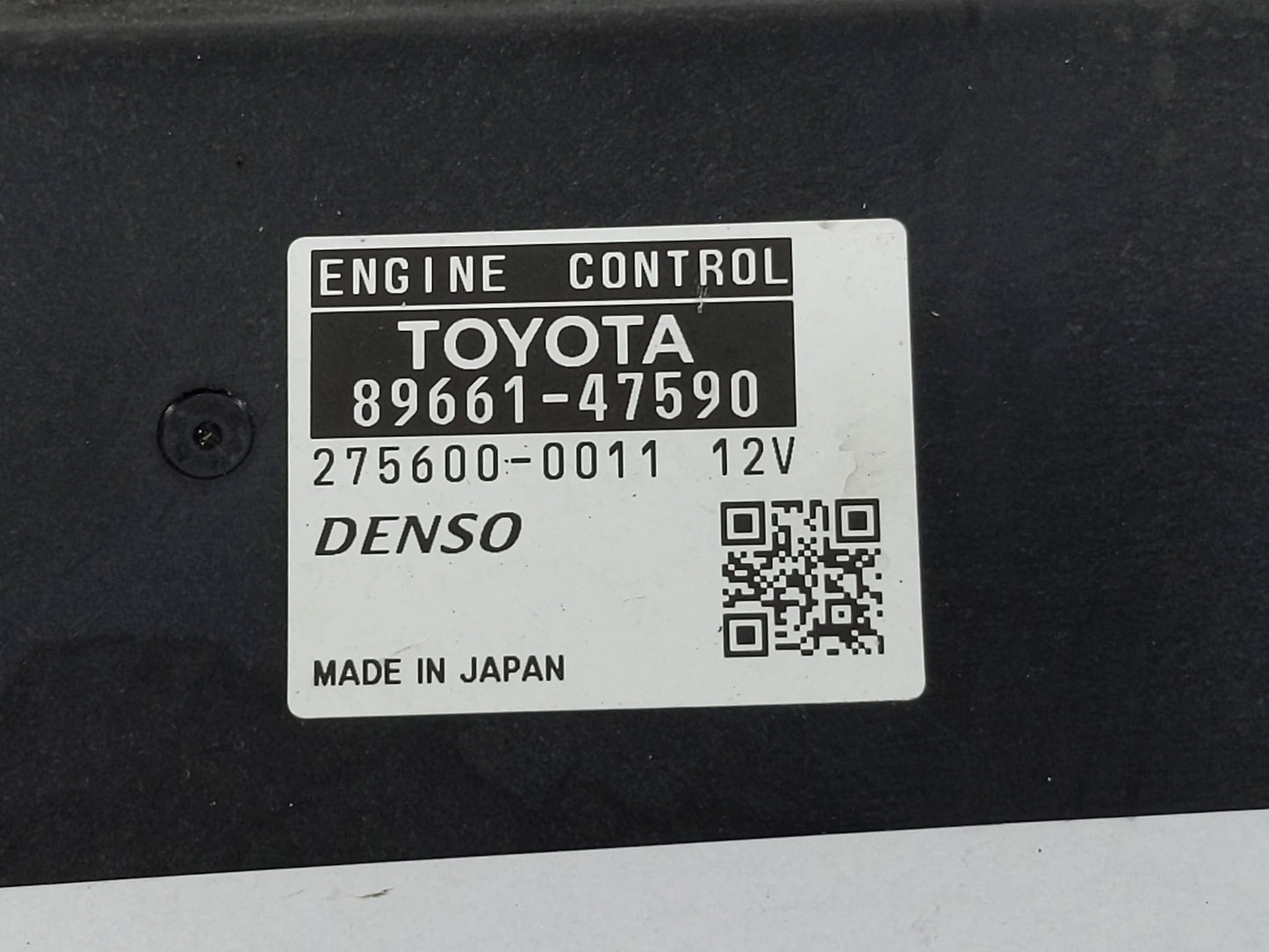 2014 Toyota Prius PCM Engine Control Computer ECU ECM PCU OEM P/N:275600-0011 89661-47590 Fits OEM Used Auto Parts - Oemused