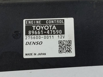 2014 Toyota Prius PCM Engine Control Computer ECU ECM PCU OEM P/N:275600-0011 89661-47590 Fits OEM Used Auto Parts