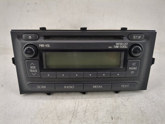 compare product 2012-2014 Toyota Prius Radio AM FM Cd Player Receiver Replacement P/N:86120-52D10 Fits Fits 2012 2013 2014 OEM Used Auto Parts