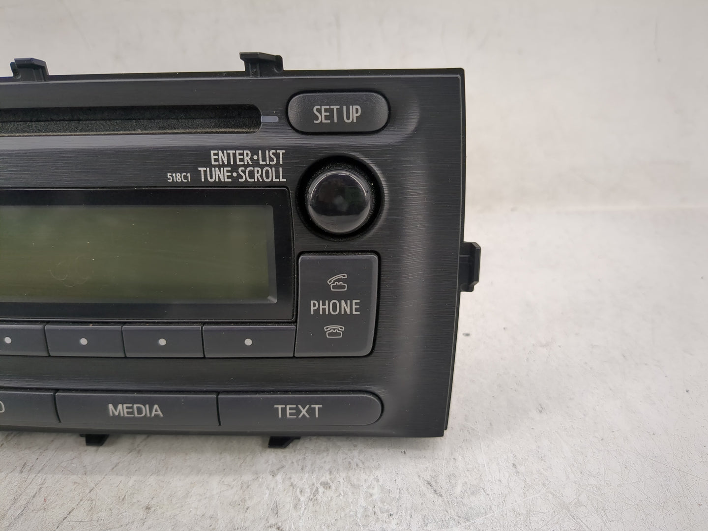 2012-2014 Toyota Prius Radio AM FM Cd Player Receiver Replacement P/N:86120-52D10 Fits Fits 2012 2013 2014 OEM Used Auto Par