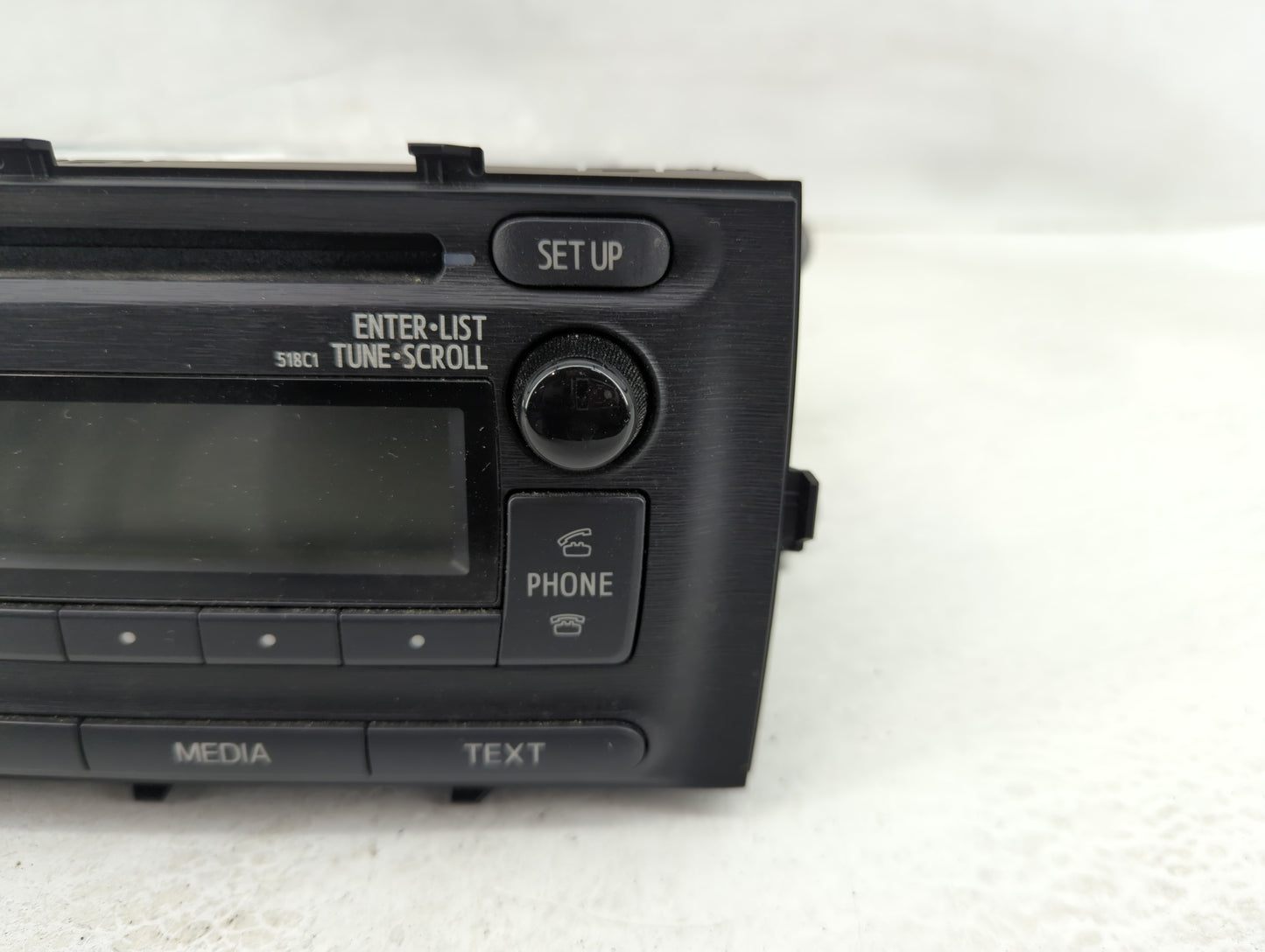 2012-2014 Toyota Prius Radio AM FM Cd Player Receiver Replacement P/N:86120-52D10 Fits Fits 2012 2013 2014 OEM Used Auto Par