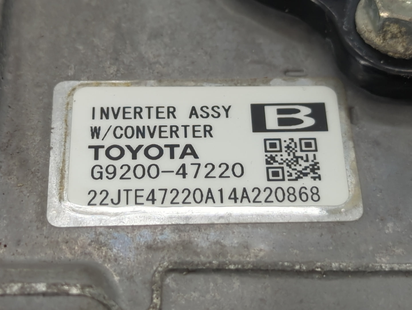 2012-2018 Toyota Prius Hybrid DC Synergy Drive Power Inverter P/N:G9200-47220 Fits Fits 2012 2013 2014 2015 2016 2017 2018 O