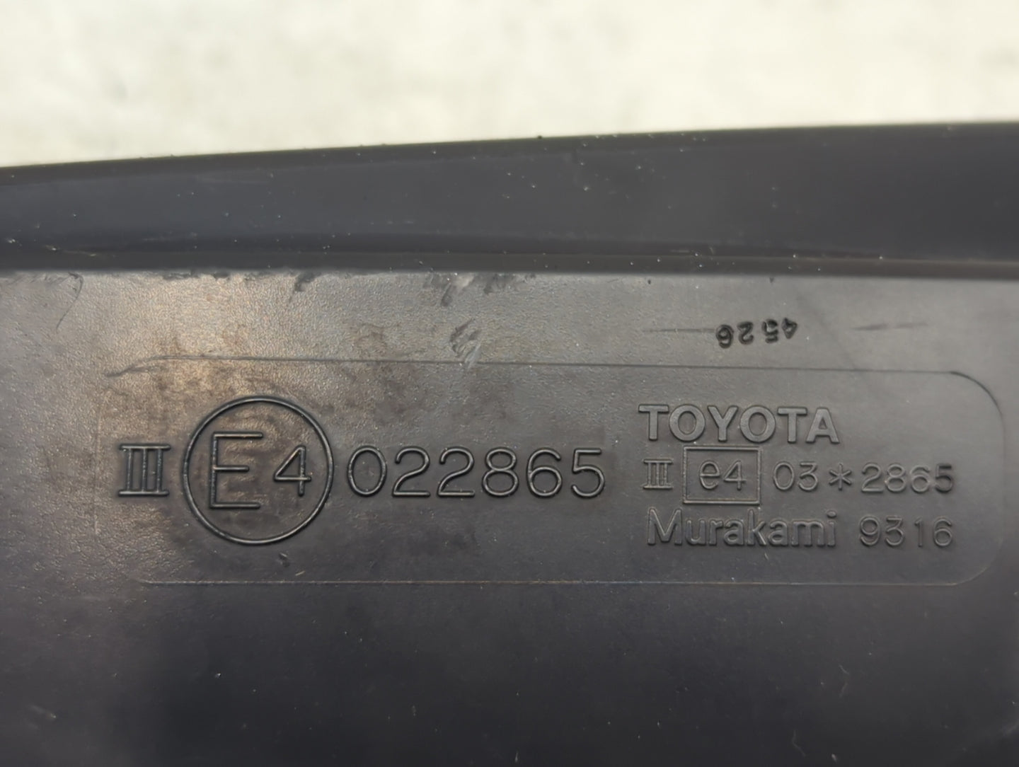 2010-2015 Toyota Prius Driver Side View Mirror - Left Door Mirror OEM Used - Oemusedautoparts1.com