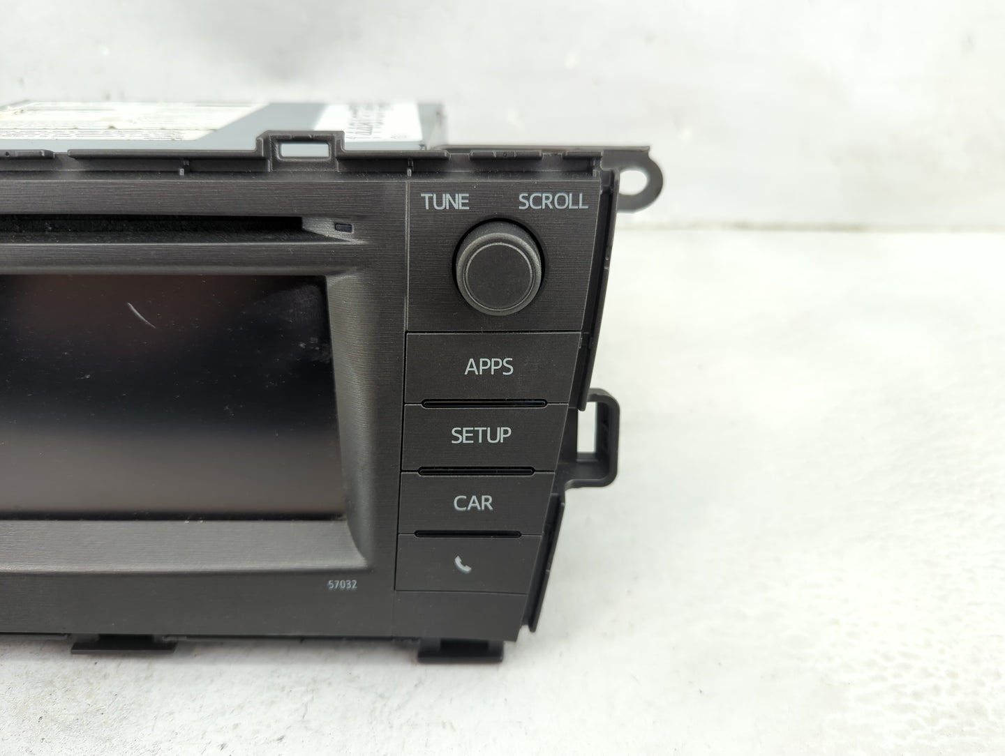 2014 Toyota Prius Radio AM FM Cd Player Receiver Replacement P/N:86140-47060 CV-VS01E44D Fits OEM Used Auto Parts - Oemuseda