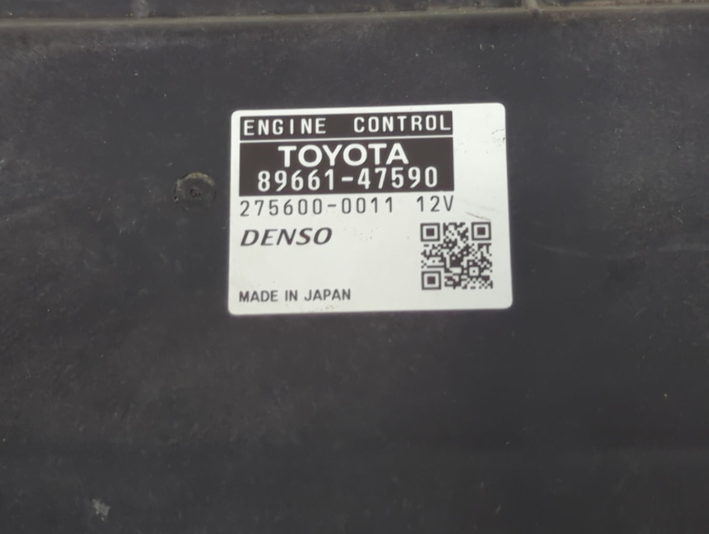 2014 Toyota Prius PCM Engine Control Computer ECU ECM PCU OEM P/N:89661-47590 275600-0011 Fits OEM Used Auto Parts - Oemused