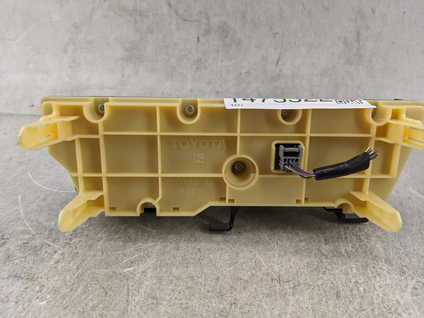 2013-2015 Toyota Prius Climate Control Module Temperature AC/Heater Replacement P/N:75D726 Fits Fits 2013 2014 2015 OEM Used