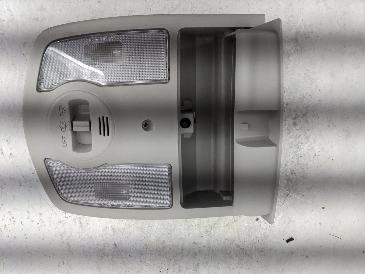 2014 Toyota Prius Overhead Roof Console Gray - Oemusedautoparts1.com