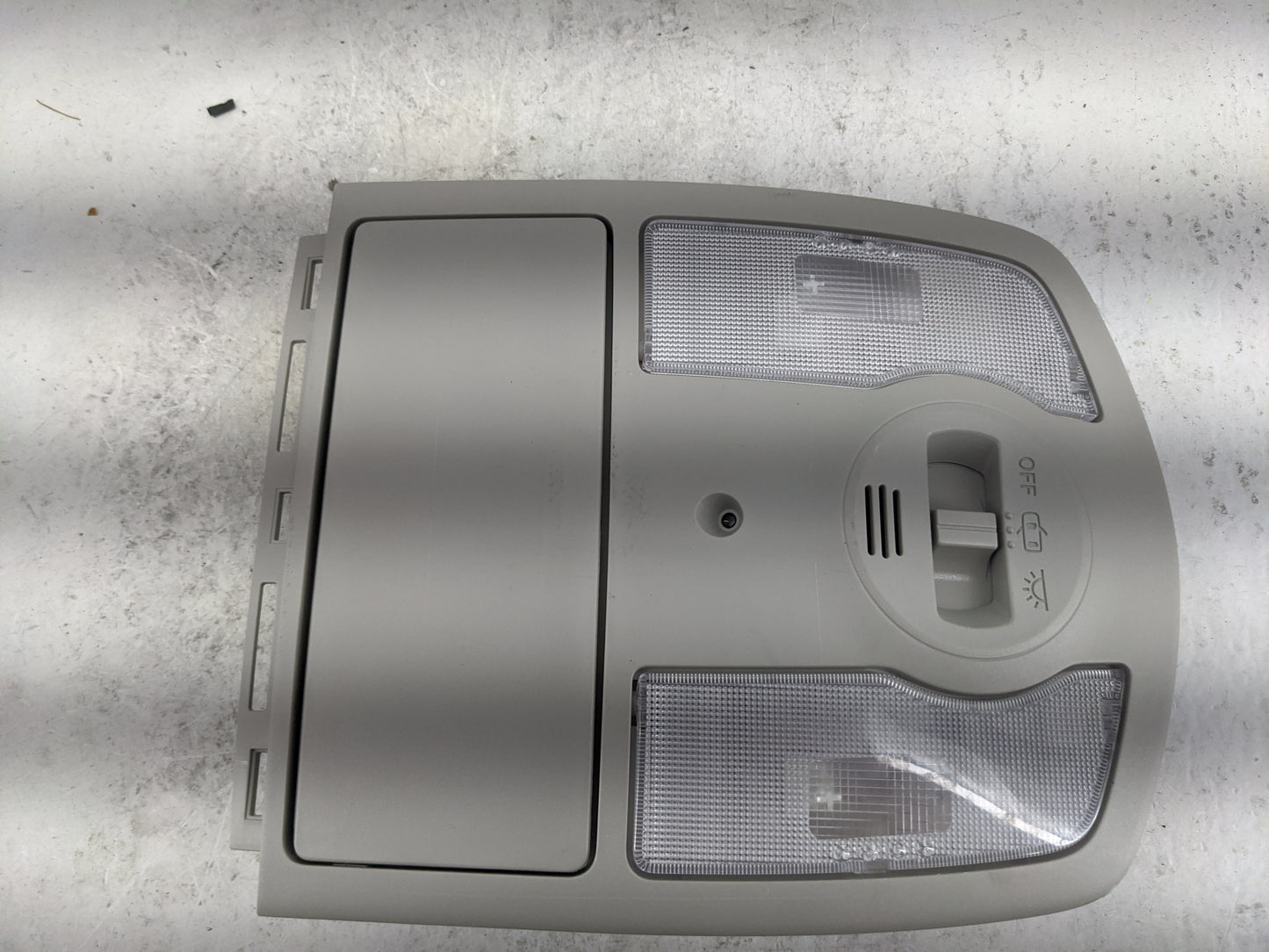 2014 Toyota Prius Overhead Roof Console Gray - Oemusedautoparts1.com