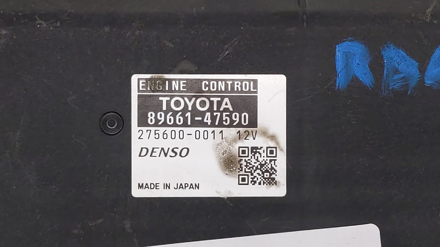 2014 Toyota Prius PCM Engine Control Computer ECU ECM PCU OEM P/N:89661-47590 Fits OEM Used Auto Parts - Oemusedautoparts1.c
