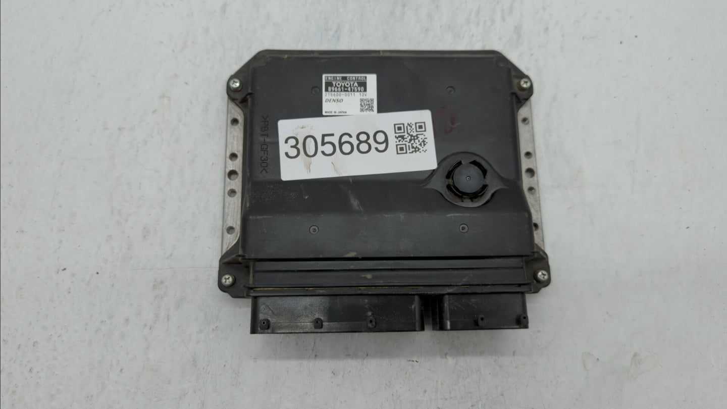 2014 Toyota Prius PCM Engine Control Computer ECU ECM PCU OEM P/N:89661-47590 Fits OEM Used Auto Parts - Oemusedautoparts1.c