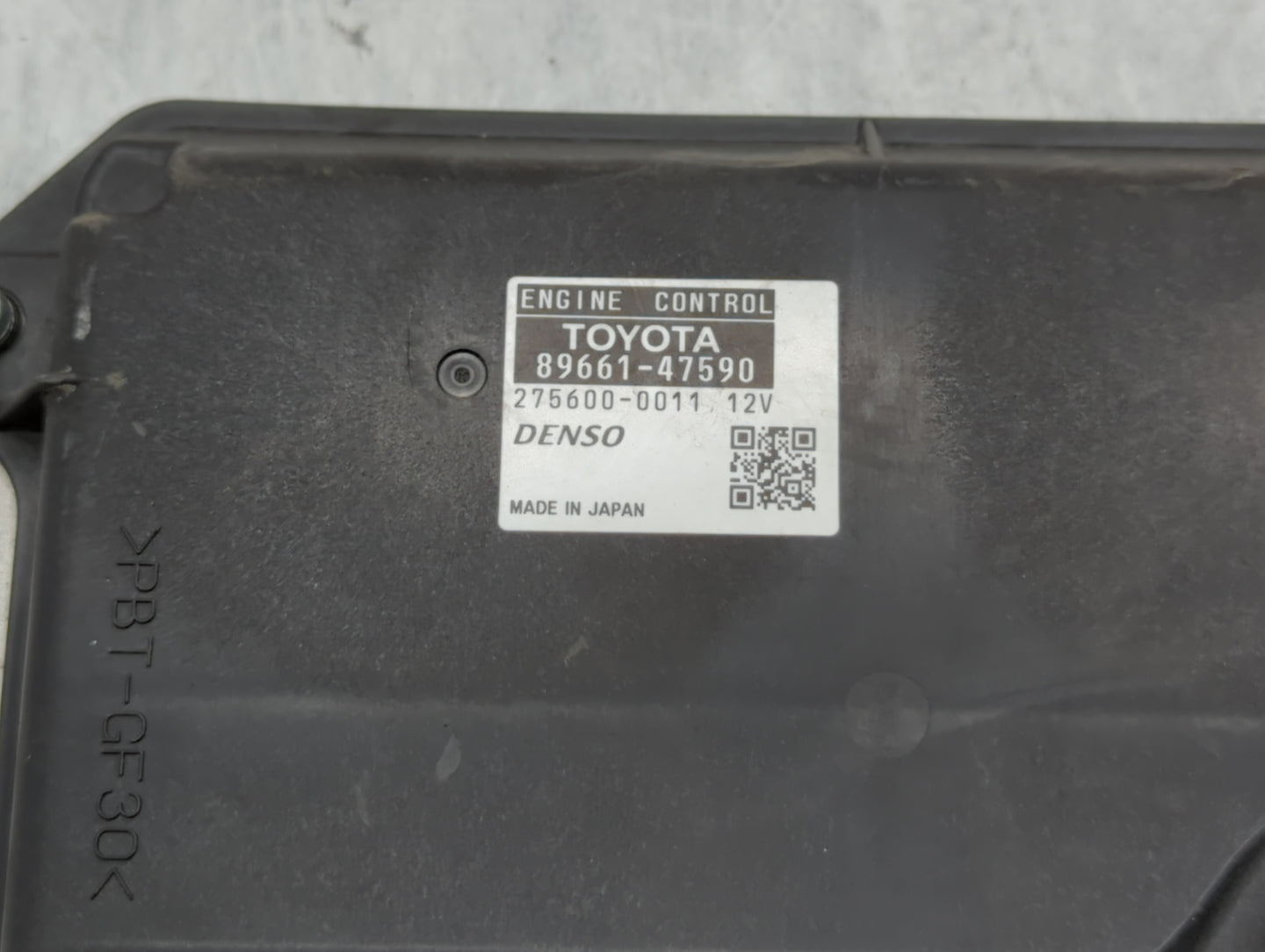 2014 Toyota Prius PCM Engine Control Computer ECU ECM PCU OEM P/N:89661-47590 Fits OEM Used Auto Parts - Oemusedautoparts1.c