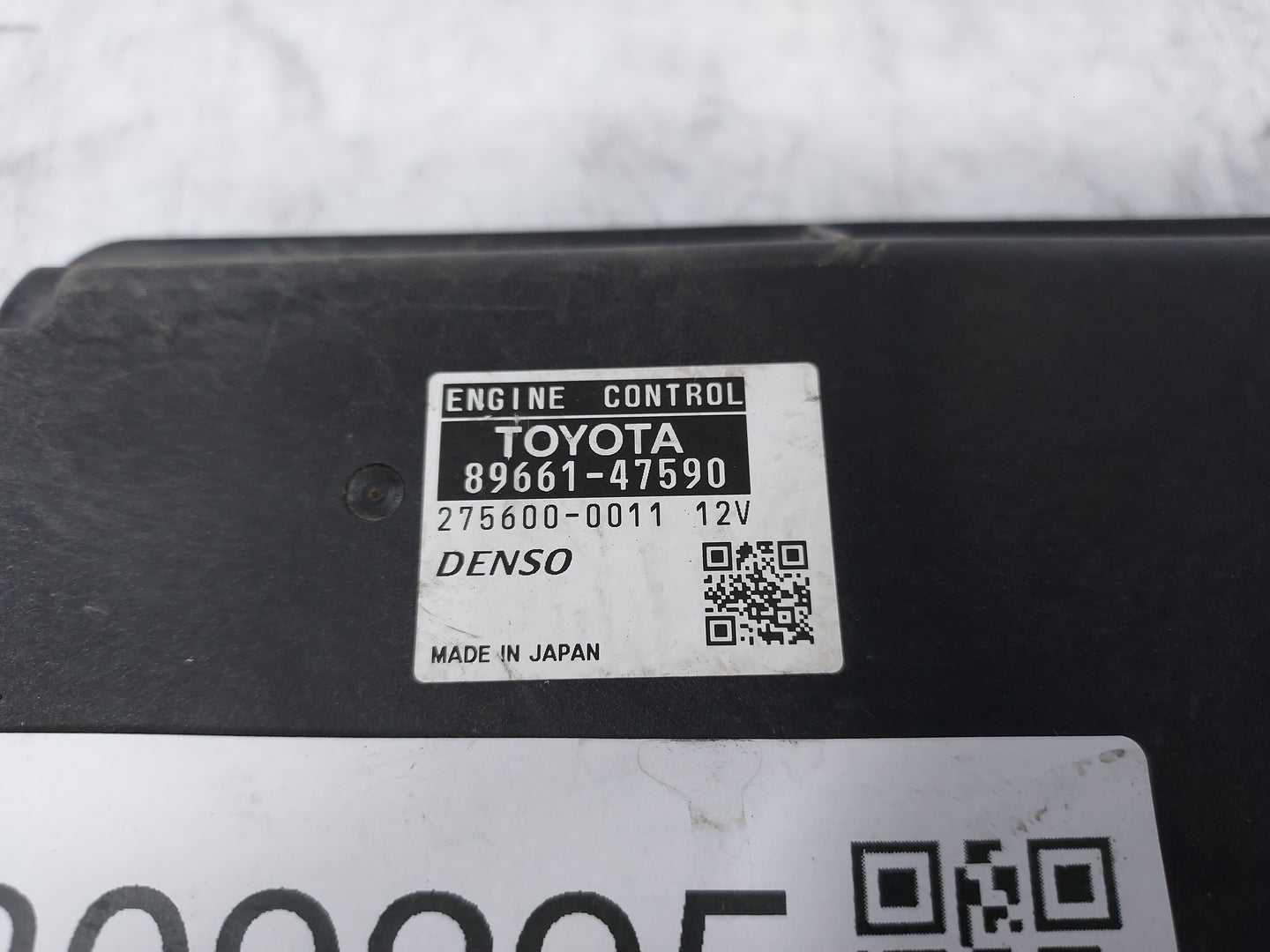 2014 Toyota Prius PCM Engine Control Computer ECU ECM PCU OEM P/N:89661-47590 Fits OEM Used Auto Parts - Oemusedautoparts1.c