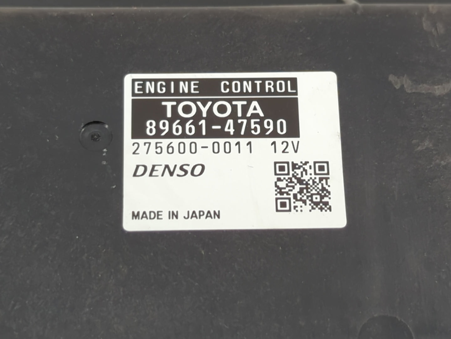 2014 Toyota Prius PCM Engine Control Computer ECU ECM PCU OEM P/N:89661-47590 Fits OEM Used Auto Parts - Oemusedautoparts1.c