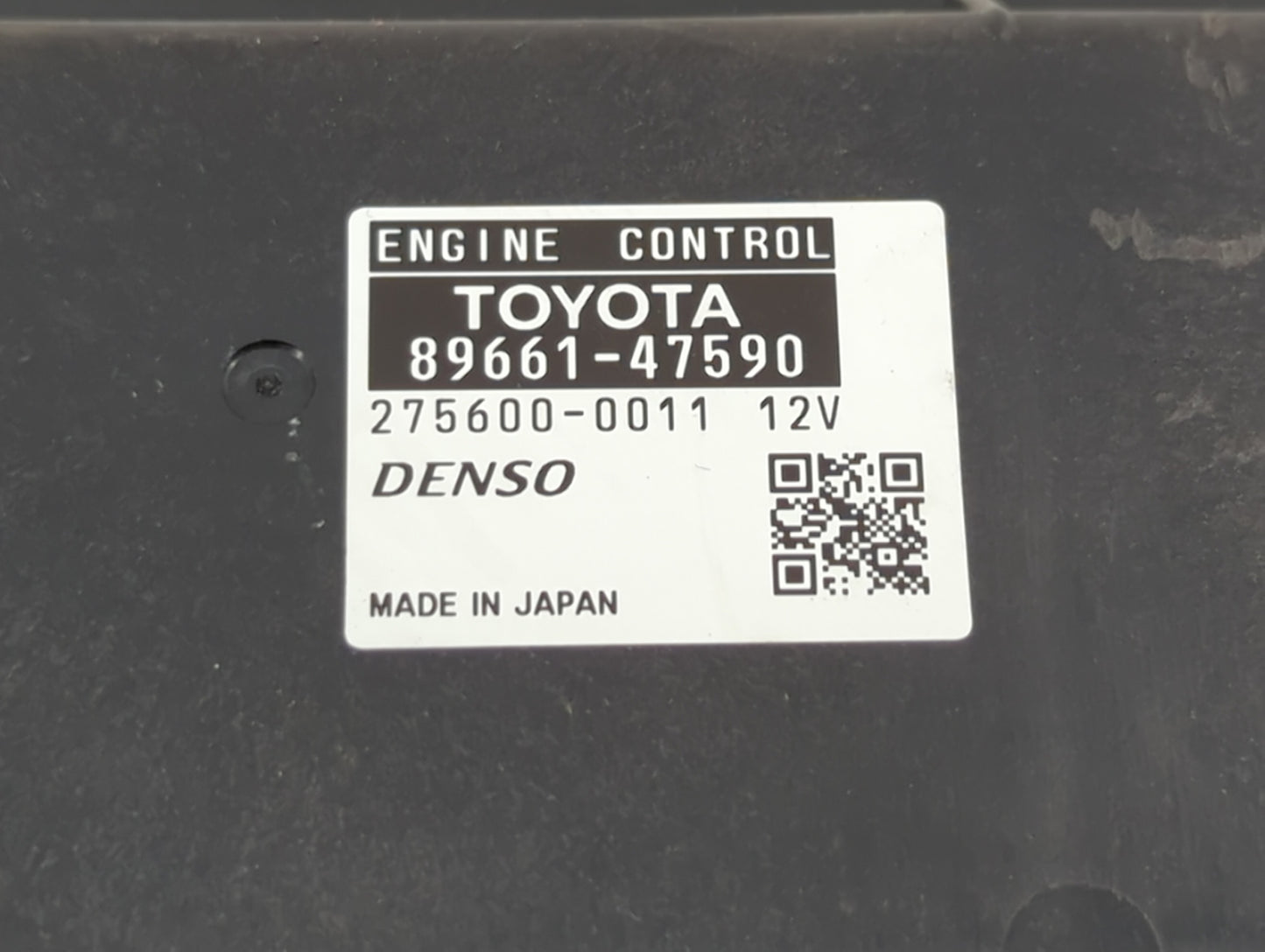 2014 Toyota Prius PCM Engine Control Computer ECU ECM PCU OEM P/N:89661-47590 Fits OEM Used Auto Parts - Oemusedautoparts1.c