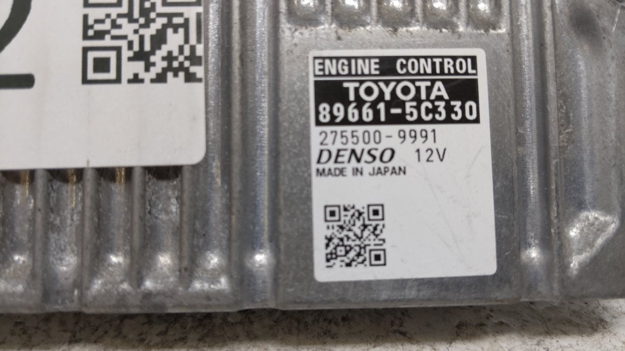 2014 Toyota Prius PCM Engine Control Computer ECU ECM PCU OEM P/N:89661-5C330 Fits OEM Used Auto Parts - Oemusedautoparts1.c