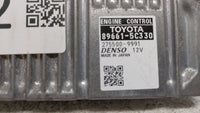 2014 Toyota Prius PCM Engine Control Computer ECU ECM PCU OEM P/N:89661-5C330 Fits OEM Used Auto Parts - Oemusedautoparts1.c