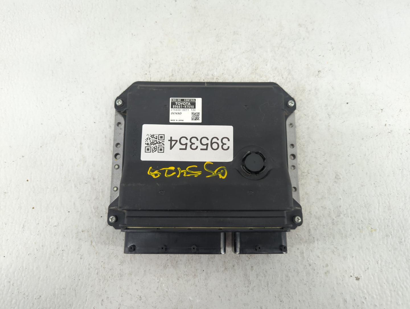 2014 Toyota Prius PCM Engine Control Computer ECU ECM PCU OEM P/N:89661-47590 Fits OEM Used Auto Parts - Oemusedautoparts1.c