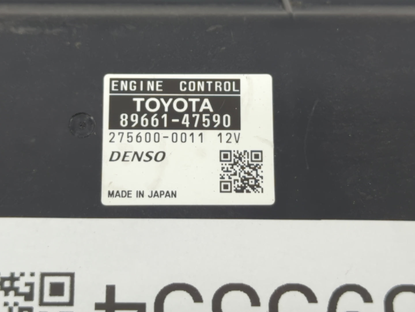 2014 Toyota Prius PCM Engine Control Computer ECU ECM PCU OEM P/N:89661-47590 Fits OEM Used Auto Parts - Oemusedautoparts1.c